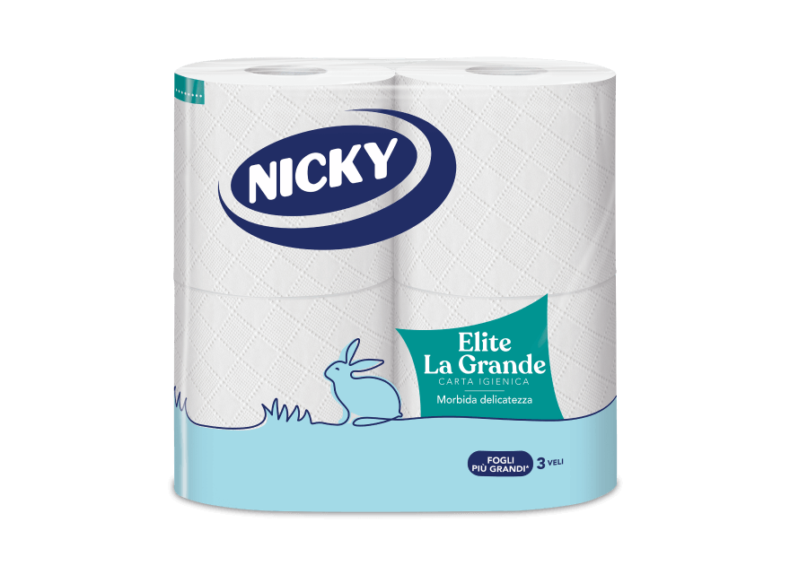 Scopri la linea Elite di Nicky: la carta igienica e asciugatutto di alta  qualità